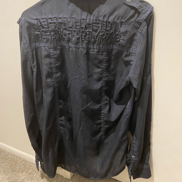 Affliction button down shirt - Picture 15 of 16